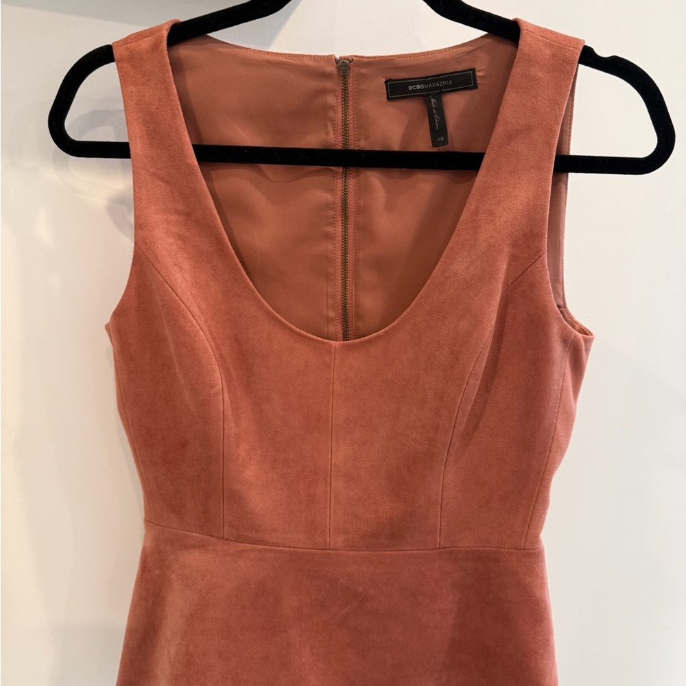 BCBGMaxAzria Terracotta Mini Dress